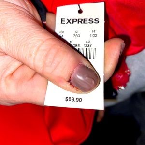 Express belted dress